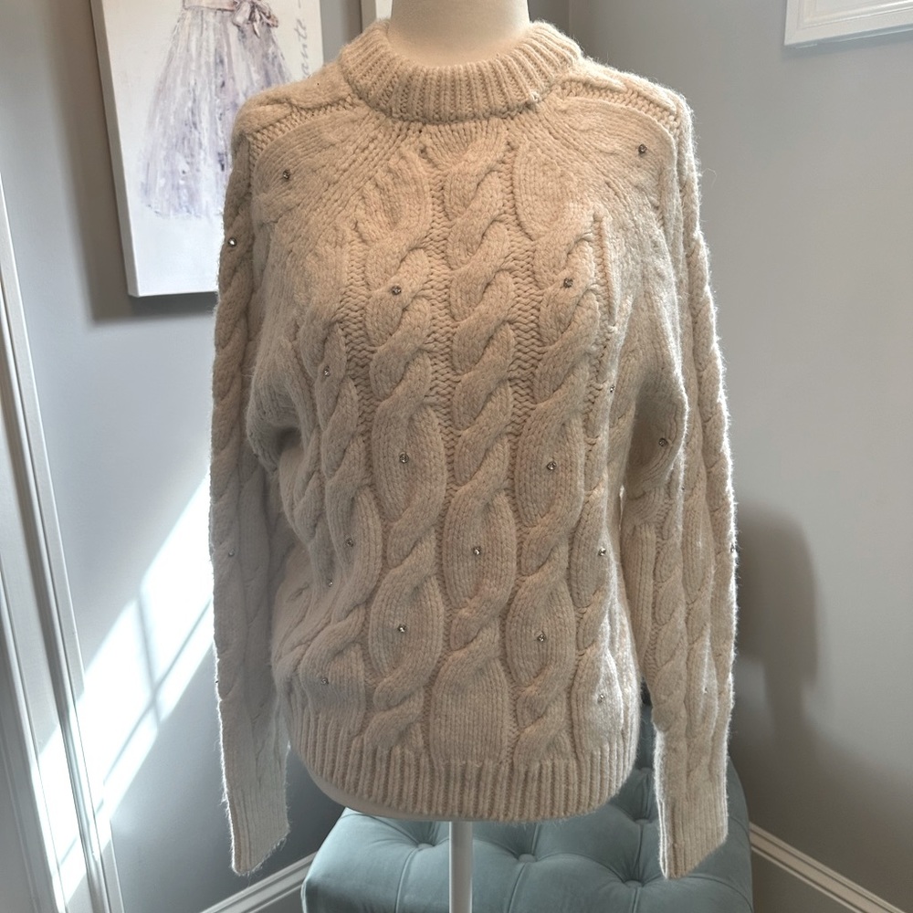 NWT ZARA Cable Knit sweater